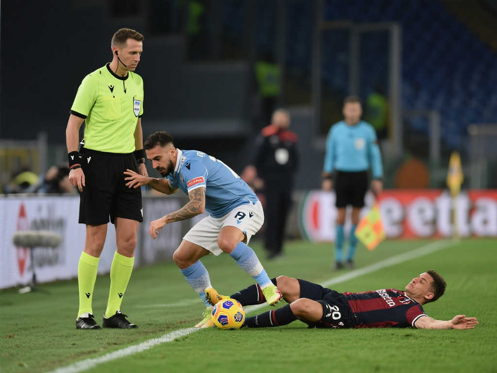 狡猾操作！阿切尔比裁判盲区连推佩德里致倒地，边裁视而不见