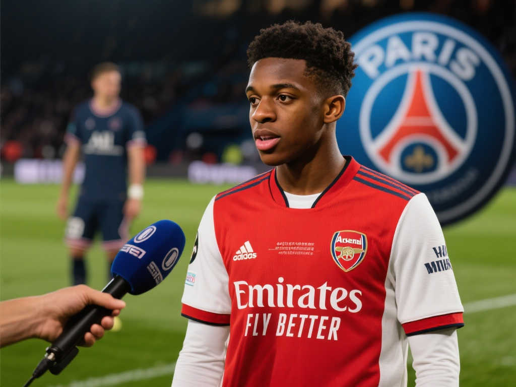 萨卡信心满满：对阵巴黎我们有能力逆转，比赛尚未结束