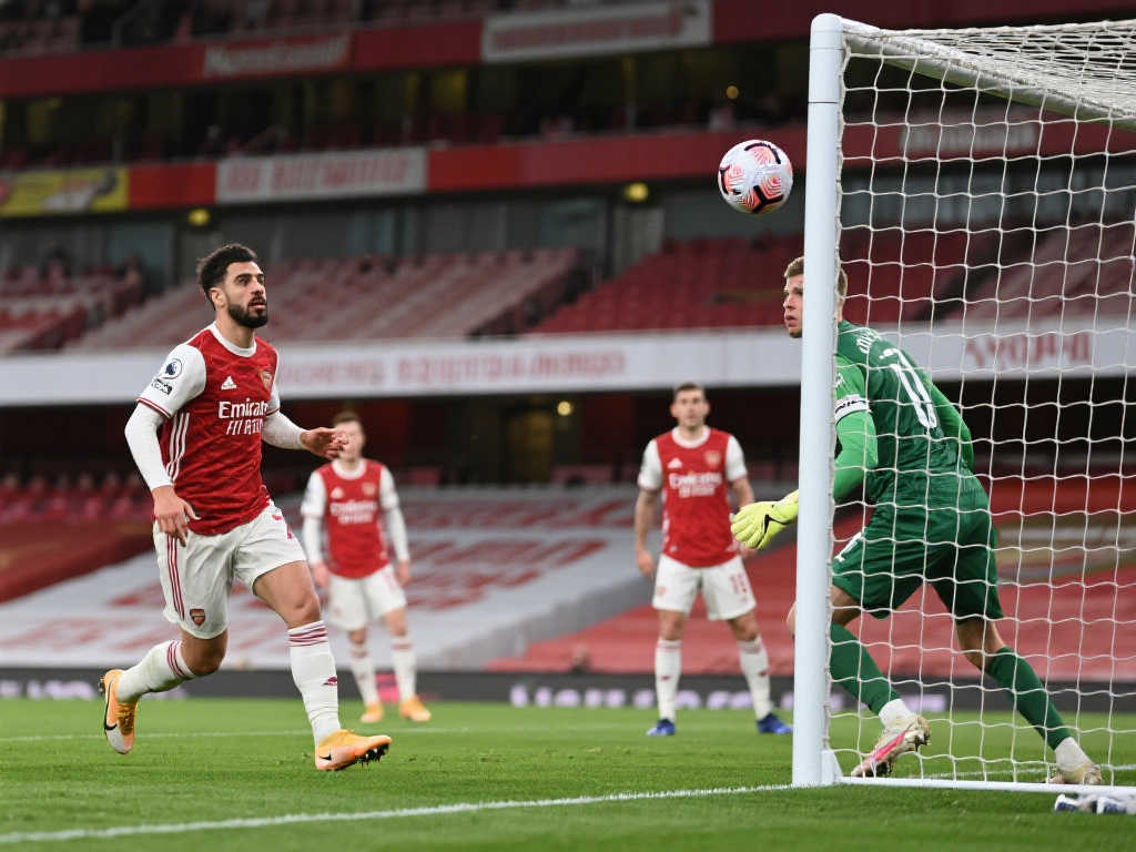 【英超】卡拉菲奥里劲射憾中门柱，阿森纳与诺丁汉森林互交白卷